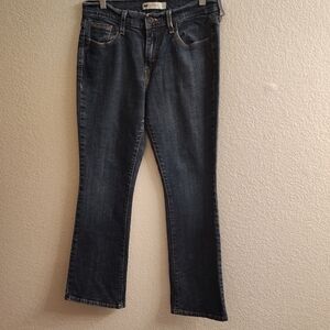 Dark Indigo Boot Cut Women's Jeans B25 X